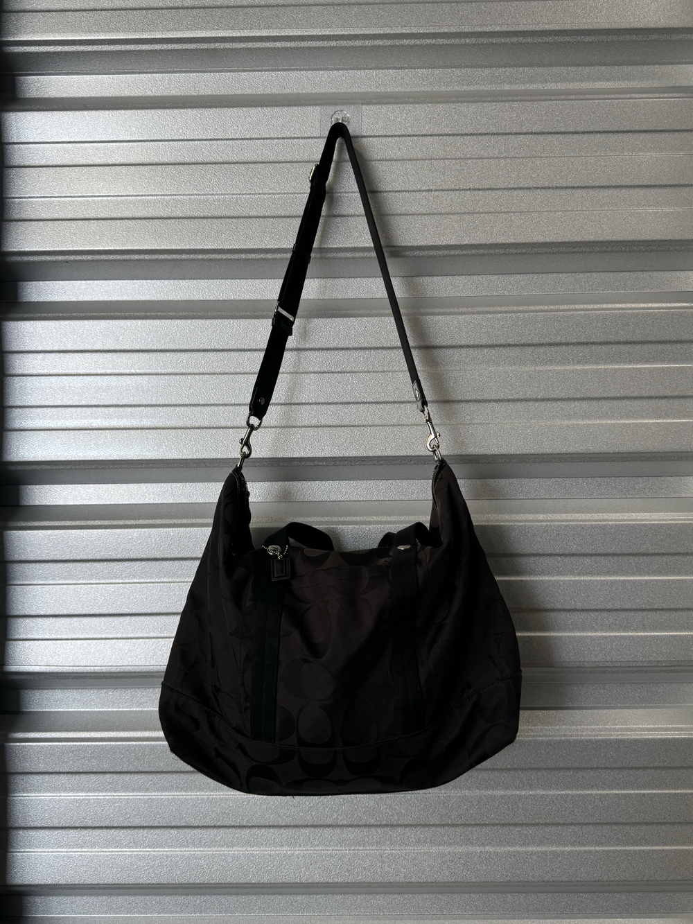 Vintage Coach Travel Overnight Juliet Duffle Bag